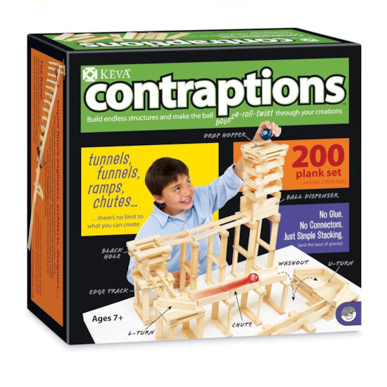 Awesome marble run with wooden planks