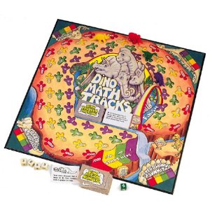 kids math games Dino Math Tracks