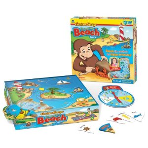 I spy games, Discovery beach, curious george 