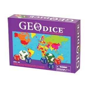 Geography board games Geotoys Geodice game