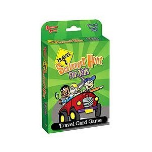 fun travel games, scavenger hunt