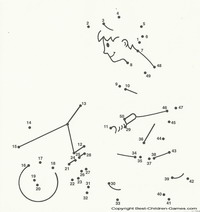 kids printable dot to dot