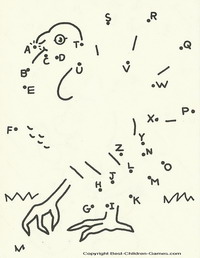 kids printable dot to dot