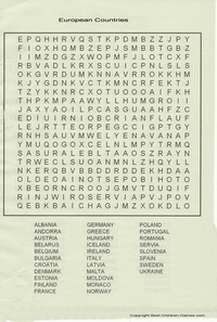 free word search printables