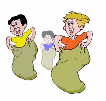 sack race games for kids