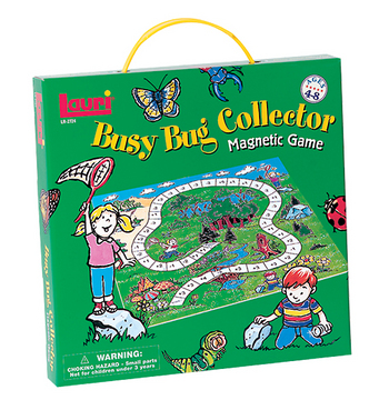 preschool board games, Busy Bug collector magnetic game