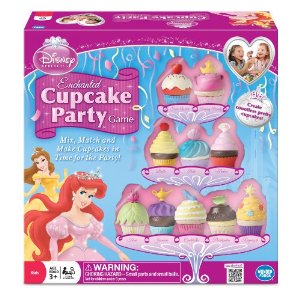 Fun indoor party games, disney princess cupcake party game