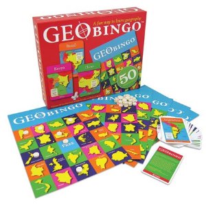 Geography board games Geobingo