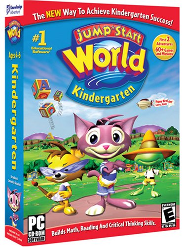 educational computer games, Jumpstart world kindergarten