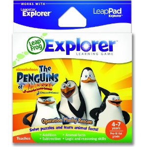 leapfrog leappad games, Penguins of Madagascar
