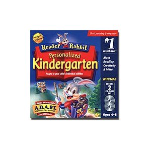 educational computer games, reader rabbit kindergarten