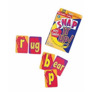 Kids Word Games Snap it up! word families
